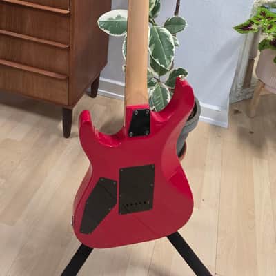 ESP THE JUNIOR Ferrari Red Jackson lawsuit headstock Japanese Super Strat MIJ JAPAN image 11