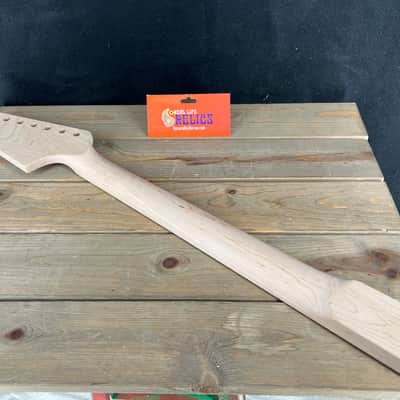 Tricked Out Guitar Tele® Telecaster Style Neck Maple Blank Paddle Headstock Unfinished image 5