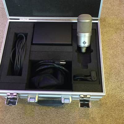 Neumann M 147 Large Diaphragm Cardioid Tube Condenser Microphone 1999 - Present - Nickel image 2