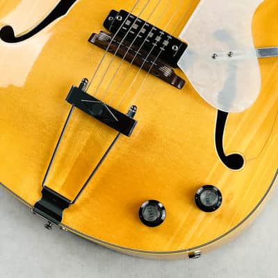 EKO Model 200 Hollow Body Guitar 1966 - Natural image 5