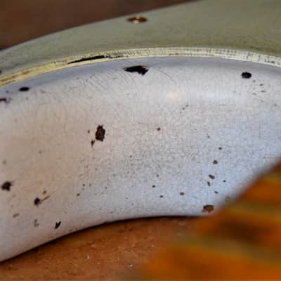 American Fender Stratocaster Nitro Faded White Heavy Relic Custom Shop Fat 50's Pickups image 24