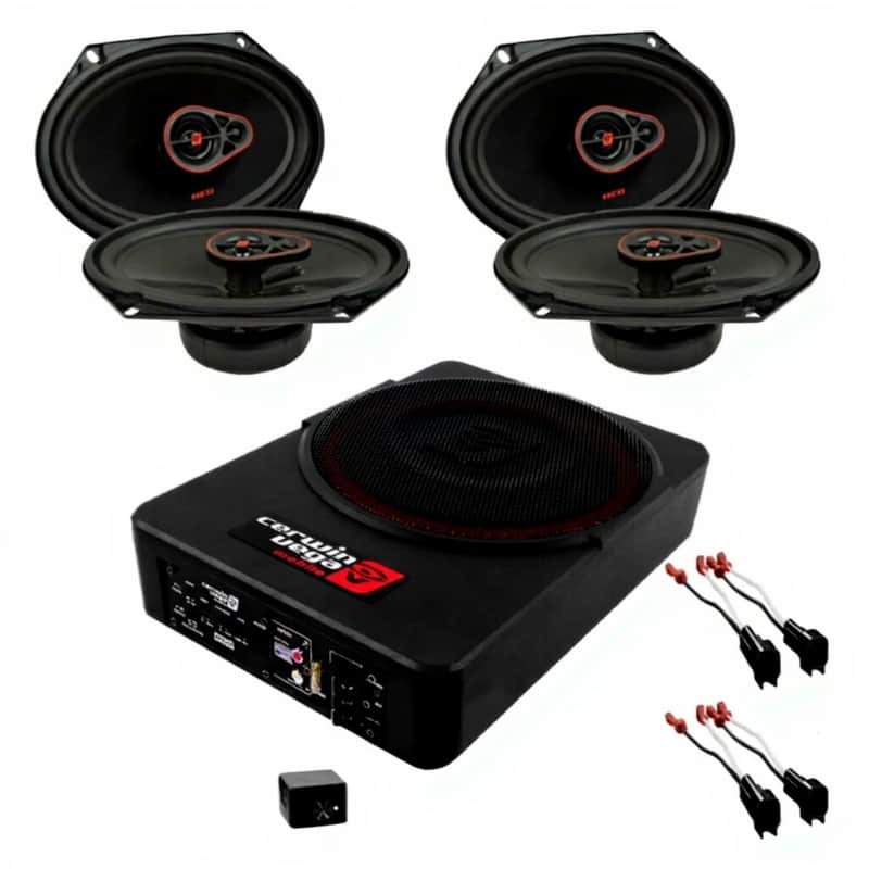 Cerwin Vega Subwoofer & Speaker Package Fit 1999-14 Ford F-150