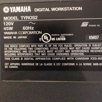 Yamaha Tyros4 61-Key Arranger Workstation Keyboard 2010s - Silver image 3