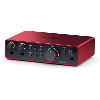Focusrite Scarlett 2i2 Studio 4th Gen with CM25 MKIII & SH-450 - USB Interface image 6