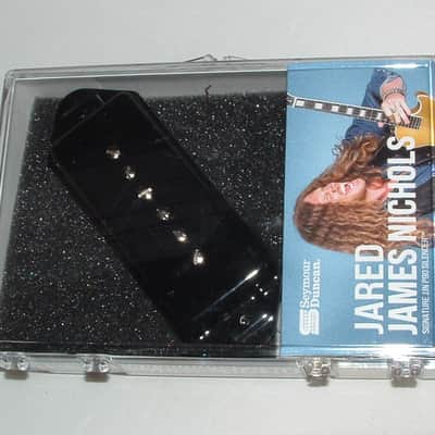 Seymour Duncan JJN P90 Silencer Bridge Dog Ear Pickup  (Black) New with Warranty image 1