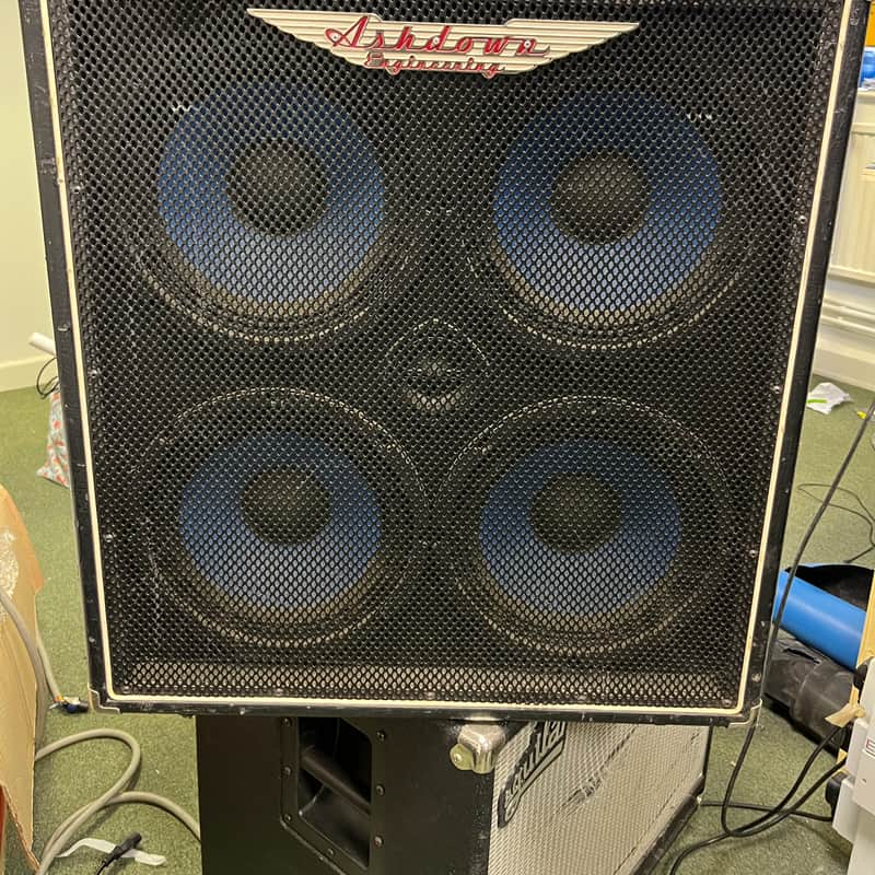 2010s Ashdown ABM 410H UK Foundation 650W 4×10 Bass Cab Black