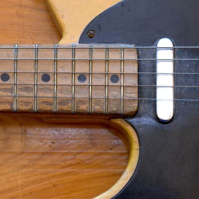 Left handed Lefty LH Fender Telecaster 1951 Butterscotch-The First One EVER Made WATCH THE VIDEO image 2