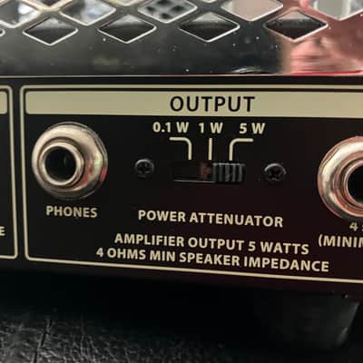 Bugera T5-INFINIUM 5W Cage Tube Amp Head-INFINIUM 2010s - Black/Silver image 3