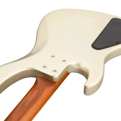 Sadowsky MetroExpress 24-Fret Modern Bass, Roasted Maple Fingerboard, 4-String - Solid Champagne Metallic High Polish image 6