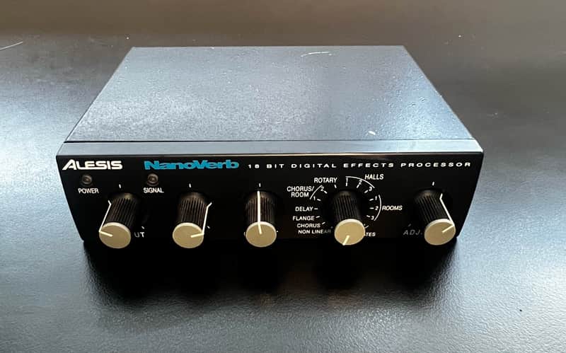 ギター Alesis NanoVerb 18Bit Digital Effects Alesis Nanoverb 18-Bit Digital Effects Processor | Reverb