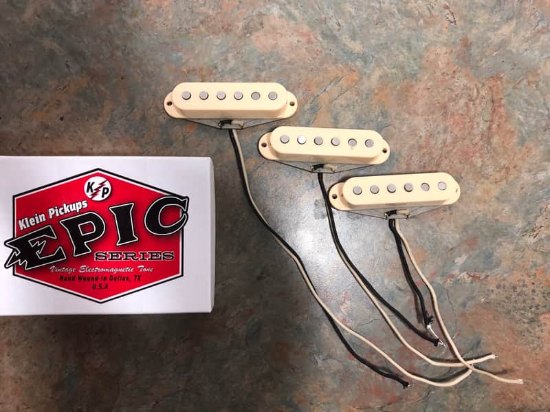Klein Epic 1965 "Lenny" Stratocaster pickups image 1