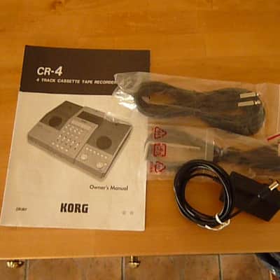 Korg CR4 Cassette Tape Recorder, 4 Track, w/effects! For parts/repairs. Powers on/off. repairable! image 3
