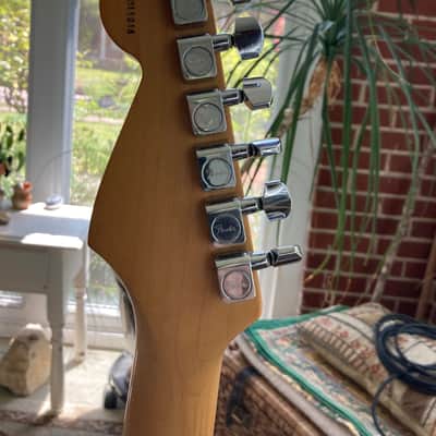 1995 American Standard Strat with Hard Shell Case image 6