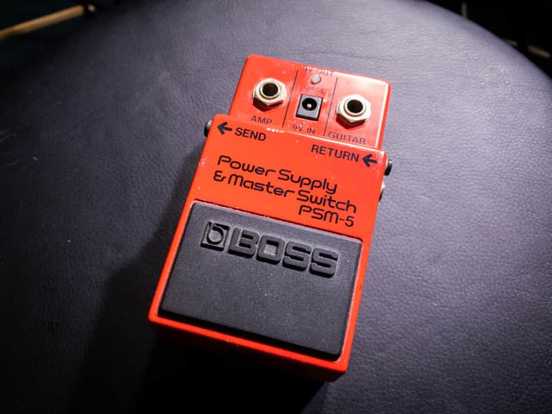 Boss PSM-5 Power Supply & Master Switch (Black Label) 1982 - 1983 - Red image 1