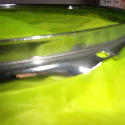 Rare One Drum 14" Chrome 4 Lug Hole Rims Hoops For Batter Side Tom image 4