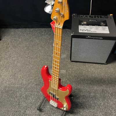2019 Fender Vintera '50s Precision Bass Dakota Red with Maple Fretboard image 2