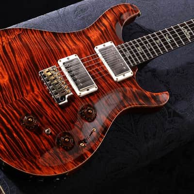 Paul Reed Smith (PRS) 2015 Wood Library P24 Trem Orange Tiger Pattern Regular Neck [15 221287] (05/07) image 2
