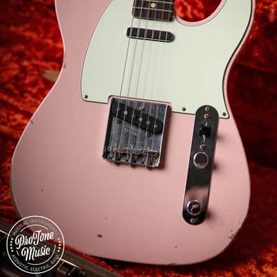 2021 Fender Custom Shop 59' Telecaster Relic Shell Pink image 6