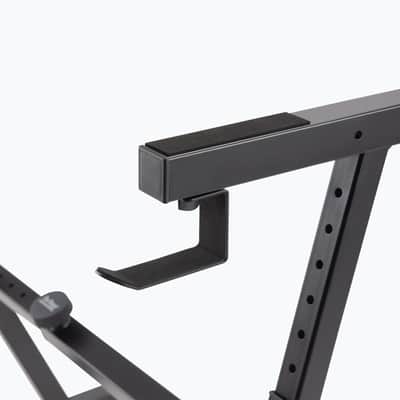 On‑Stage Single Tier Z Keyboard Stand - Black w/ Adjustable Height/Width image 9