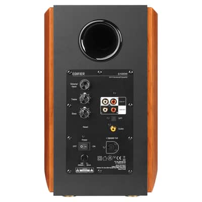 Edifier WiFi Audiophile Active Bookshelf 2.0 Speakers Wireless Hi-Fi Bookshelf Speaker image 3