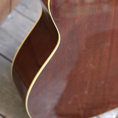 Yamaha sj-180 acoustic guitar - natural image 9