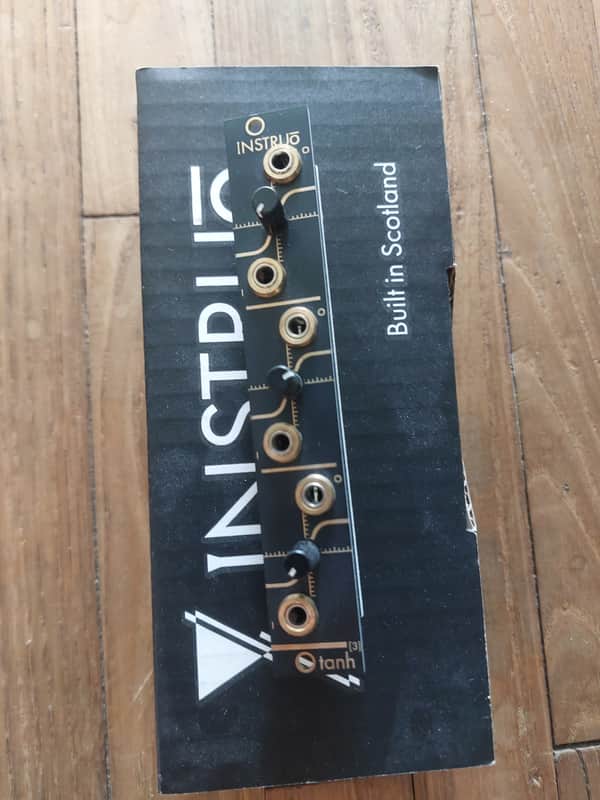Instruo tanh[3] Eurorack Synthesizer Module 2016 - Present - Black image 1