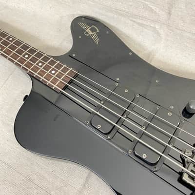 Greco TB-700 1990 Black BK Thunderbird IV Electric Bass Fujigen MIJ w/ Gator Bag image 9