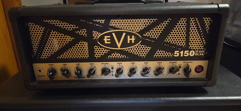 EVH 5150 III EL34 3-Channel 50-Watt Guitar Amp Head