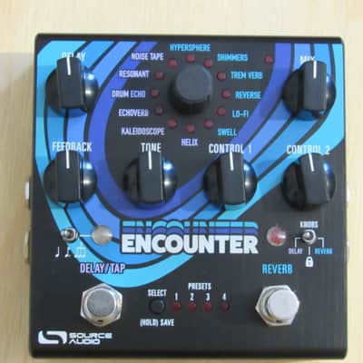 Source Audio Encounter Ambient Delay / Reverb 2025 - Present - Black / Blue image 1