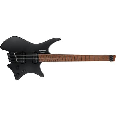 Strandberg Boden Standard N2.6 Headless Multi-Scale Guitar - Black Satin Metallic image 3