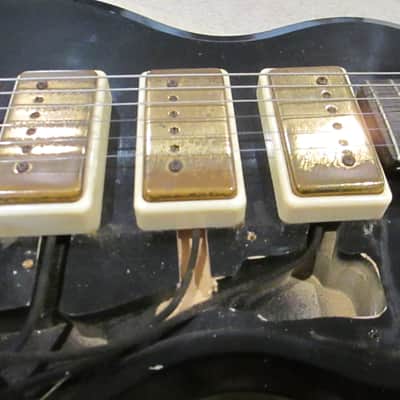 Vintage 1959 Supro Triple Tone Guitar -- Rare and All Original Valco! image 11