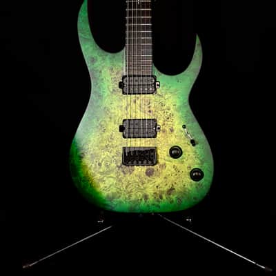 Solar S1.6HLB – Lime Burst Matte Electric Guitar image 2