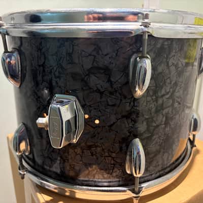 Crown 13" Rack Tom 60/70's Black Dimond Pearl image 4