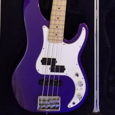 Fender Precision Bass Plus RARE Purple Sparkle with hard case image 3