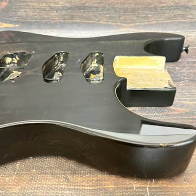 90s Charvel by Jackson DK-065-SSH Dinky Body Black w/Plate and Bridge MIJ image 3