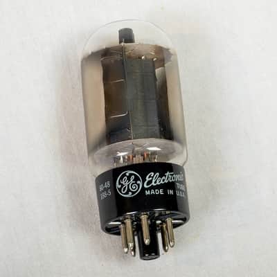 Matched Pair GE 6L6GC Power Tubes – USA Made – Tests Strong – Vintage American Tone image 4