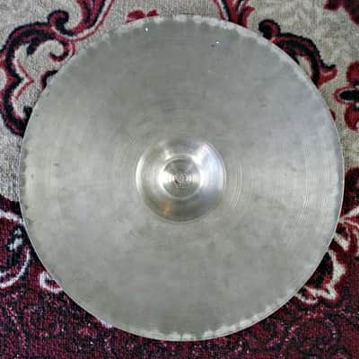 Matched Pair Vintage 30's Zildjian Trans Stamp 14" Paper Thin Avedis Zildjian Hi Hat Cymbals - 746 / 752 Grams - PV Music Drum Shop Inspected and Tested - Play / Sound / Look Great image 6