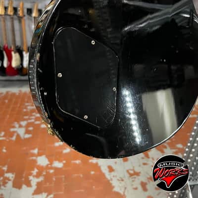 Gibson   Les Paul Studio Ebony Repaired Hea DS Tock image 10