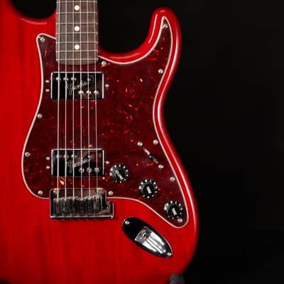 Fender Stratocaster 2021 - Crimson Red Transparent Mahogany image 4