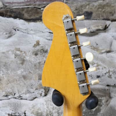 1966 Fender Musicmaster II Short Scale - Daphne Blue With Original Case image 18