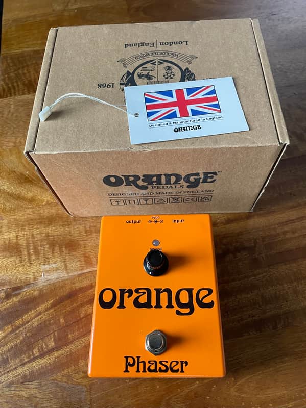 Orange Phaser Pedal image 1