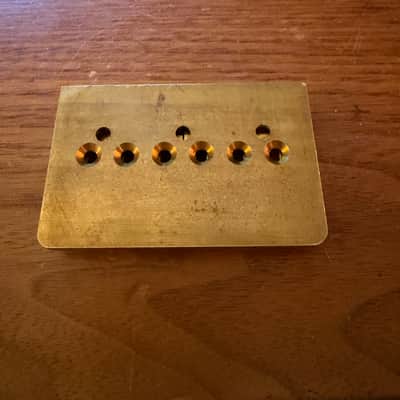 Charvel Jake E. Lee Brass Hardtail Bridge 80s - Brass image 5