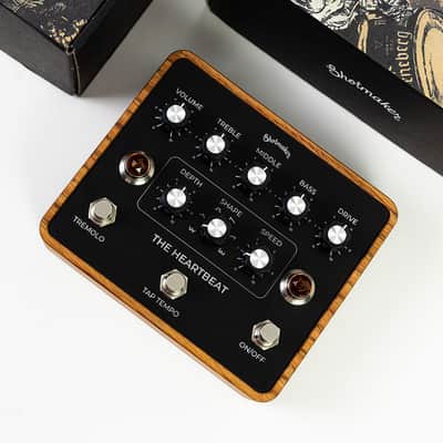 Shotmaker The Heartbeat Preamp Tremolo - oiled wood image 5
