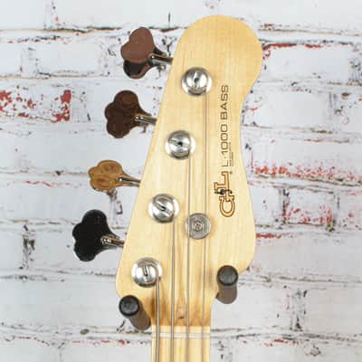 G&L - Parts Bass L-1000 CF Neck /LB-100 Body - Blueburst - w/HSC - x1216 - USED image 4