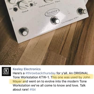 Keeley Tone Workstation KTW-1 #02 John Mayer Early Version image 5