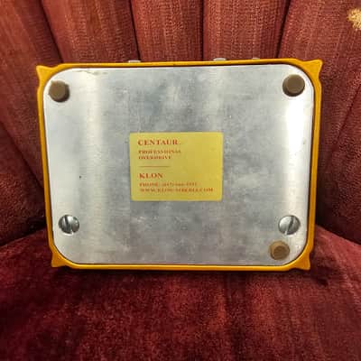 2000's Klon Centaur Proffesional Overdrive (Non-Horsie)  Gold image 7