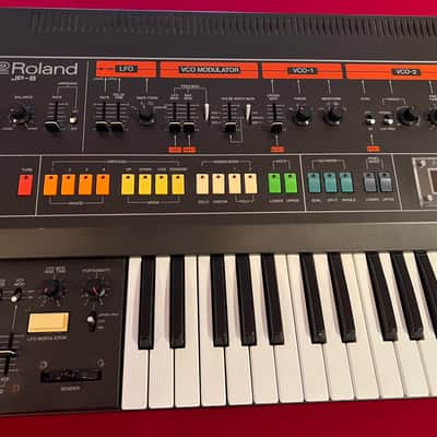 Roland Jupiter-8 61-Key Synthesizer 1981 - 1985 - Black image 6