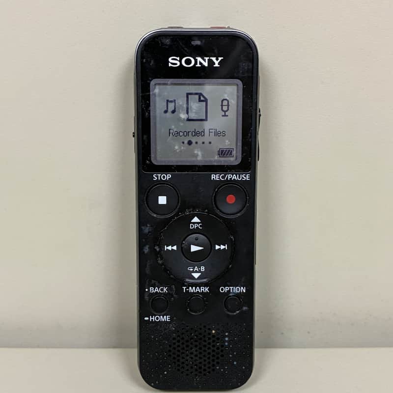 Sony ICD-PX470 Handheld Stereo Digital Voice Recorder 4GB USB microSD MP3 image 1