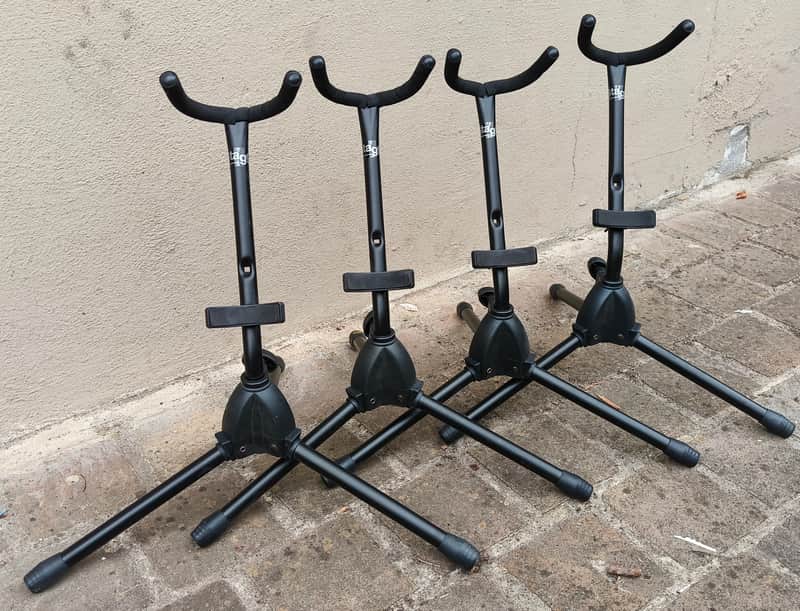 4 Stagg Wis A30 Alto- and Tenorsaxophone stands image 1