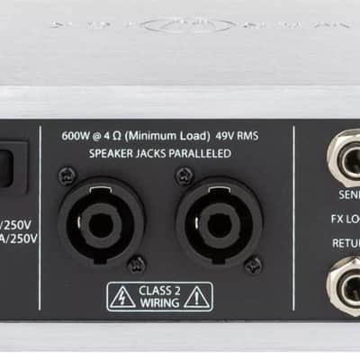 Warwick Gnome i Pro Bass Amplifier Head, 600W, Silver image 3